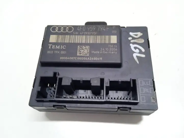 Audi A6 S6 C6 4F (2004 - 2008) 4F0959794F Блок управления дверью — фото 2