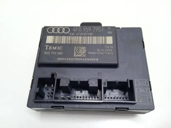 Audi A6 S6 C6 4F (2004 - 2008) 4F0910795F Блок управления дверью — фото 2