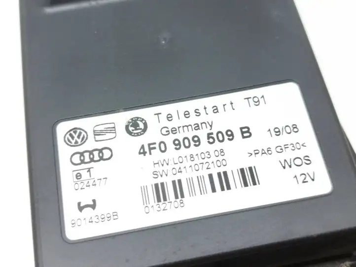 Audi A6 S6 C6 4F (2008 - 2011) 4F0909509B Блок управления автономным отопителем — фото 5
