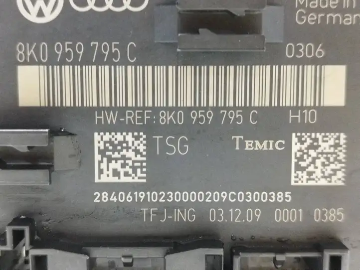 Audi A4 S4 B8 8K (2007 - 2011) 8K0959795C Блок управления дверью — фото 6