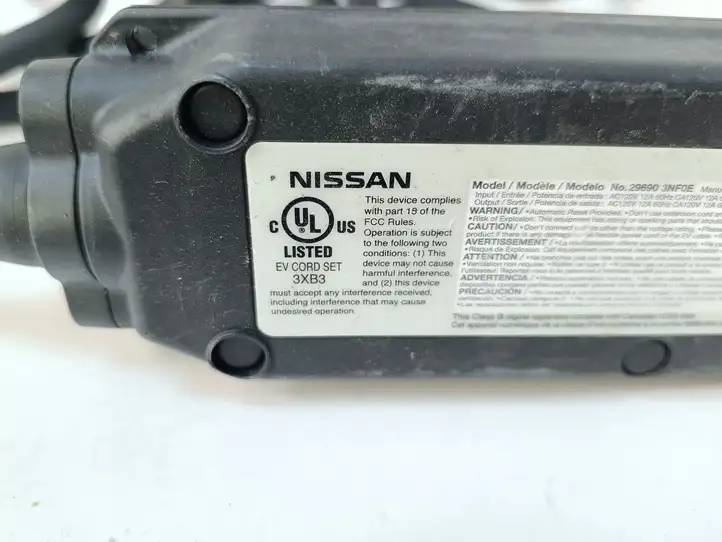 Nissan Leaf I (ZE0) (2010 - 2017) 296903NF0E Кабель для зарядки электромобилей — фото 8