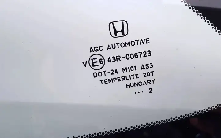 Honda CR-V (2009 - 2012) 43R006723 Заднее боковое стекло — фото 4
