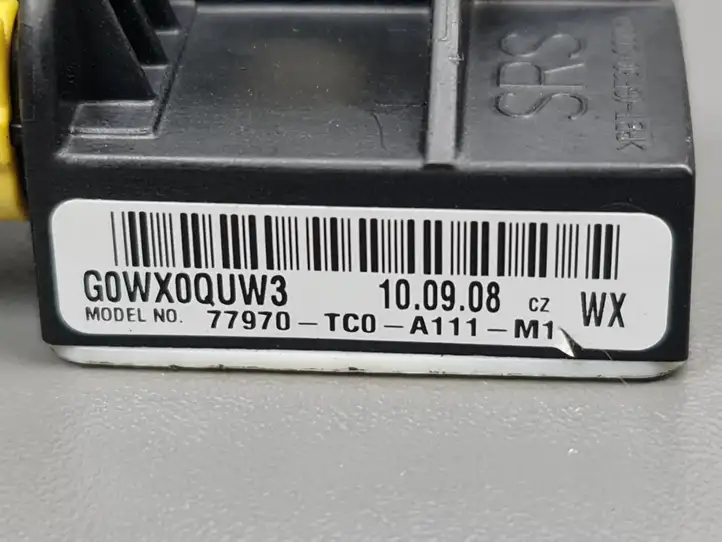 Honda Accord (2008 - 2016) 77970TC0A111M1 Датчик удара SRS — фото 4