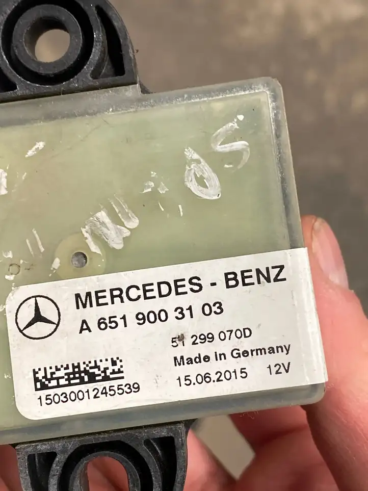 Mercedes-Benz GLC X253/C253 (2015 - ) A6519003103 Реле накала свечей — фото 3