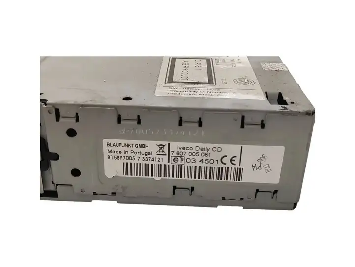 Iveco Daily 45-49.10 (2005 - 2016)  7607005081 Радио/ проигрыватель CD/DVD / навигация
