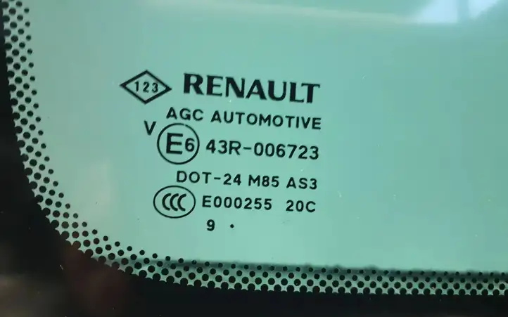 Renault Scenic III - Grand scenic III (2009 - 2016) 43R006723 Заднее боковое стекло — фото 3