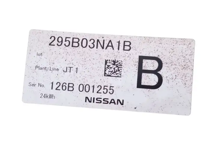 Nissan Leaf I (ZE0) (2010 - 2017) 295B03NA1B Аккумулятор гибридного / электрического автомобиля — фото 6