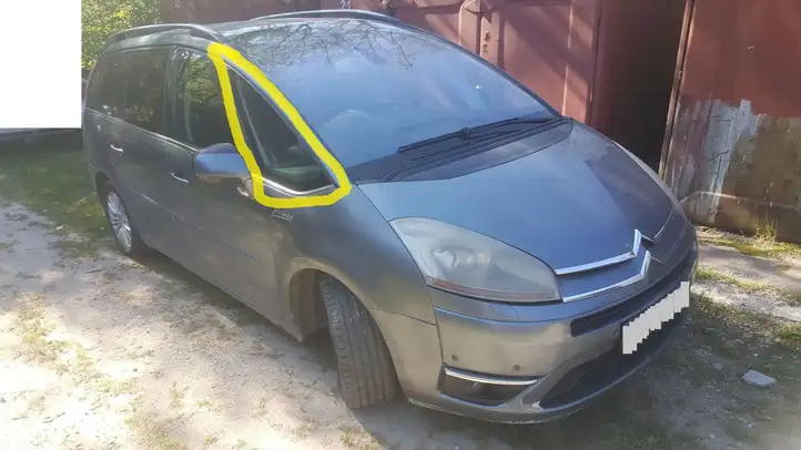Citroen C4 I Picasso (2006 - 2013) AS2 Треугольное стекло кузова — фото 1