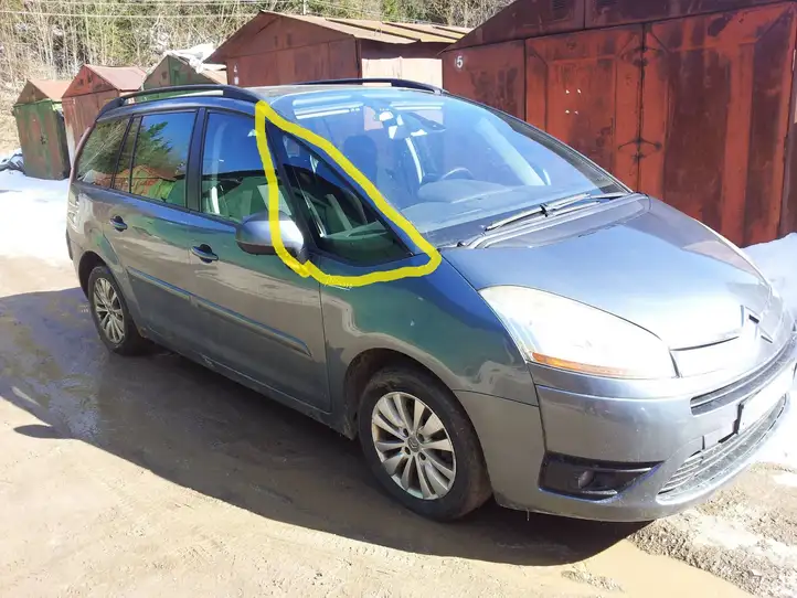 Citroen C4 I Picasso (2006 - 2013) AS2 Треугольное стекло кузова — фото 1