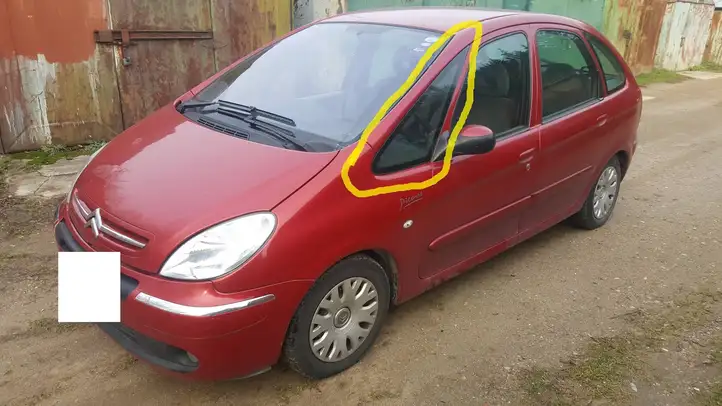Citroen Xsara Picasso (1999 - 2012) Треугольное стекло кузова — фото 1