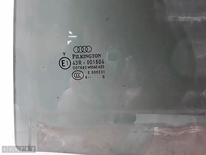 Audi Q7 4L (2005 - 2009) e143r001604 Стекло задней двери — фото 3
