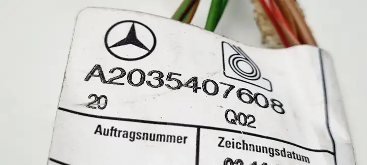 Mercedes-Benz C W203 (2000 - 2007) A2035407608 Проводка передней двери — фото 7