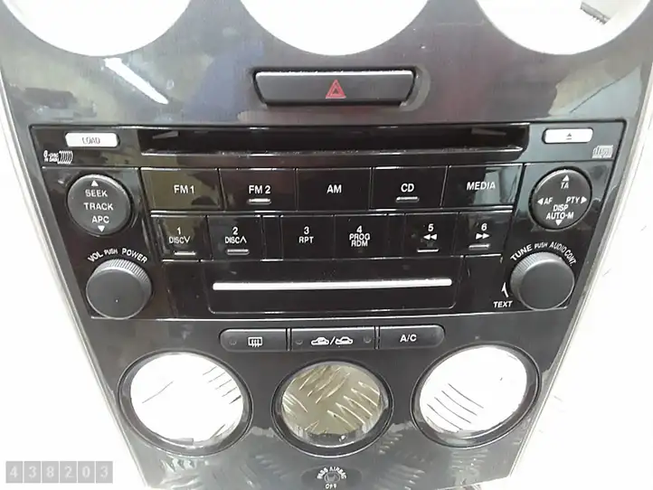 Mazda 6 (2005 - 2007) gr1a79eg0 Магнитола / мультимедийная система — фото 2