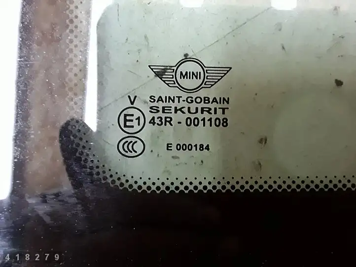 Mini One Cooper R56 (2012 - 2020) e143r001108 Заднее боковое стекло — фото 3