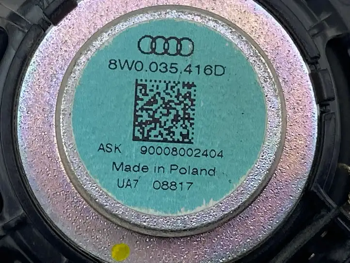 Audi A4 S4 B9 (2015 - 2019) 8W0035416D Динамик панели приборов — фото 4