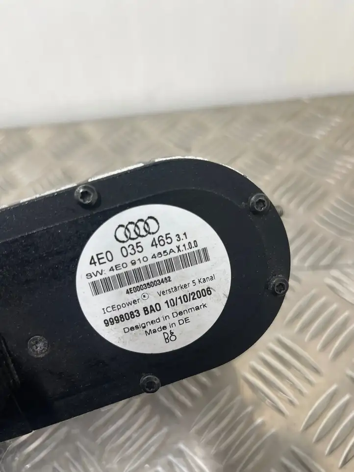 Audi A8 S8 D3 4E (2002 - 2005) 4E0035465 Усилитель звука — фото 4