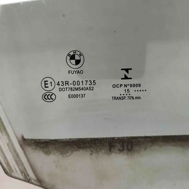 BMW 3 F30 F35 F31 (2012 - 2018) 7259826 Стекло передней двери — фото 6