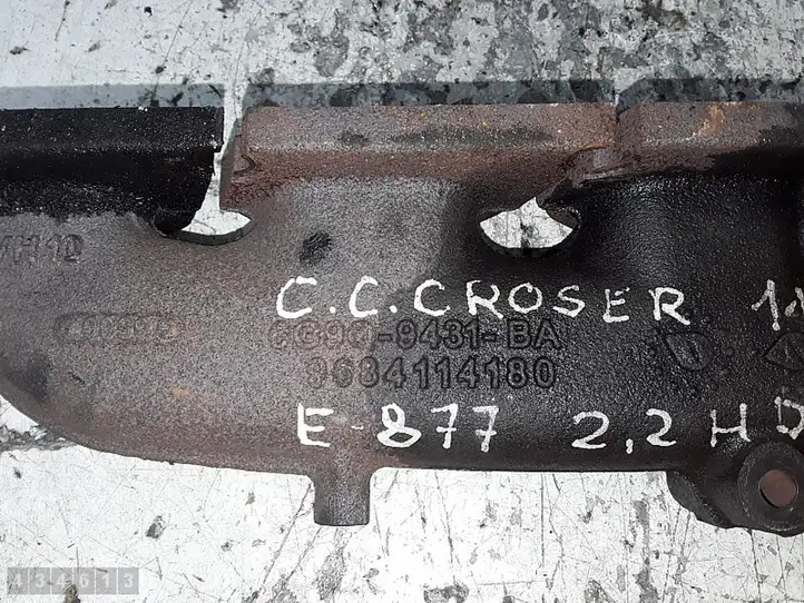 Citroen C-Crosser (2007 - 2013) 6G9Q9431BA Выпускной коллектор — фото 4