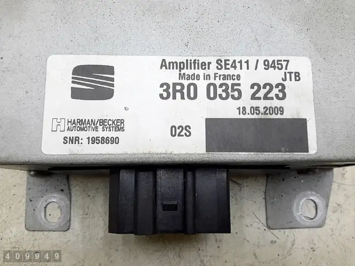 Seat Exeo (3R) (2008 - 2013) 3r0035223 Усилитель звука — фото 16