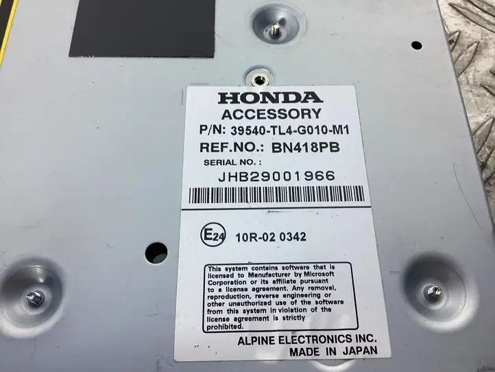 Honda Accord (2008 - 2016) 39540TL4G010M1 CD/DVD чейнджер — фото 3