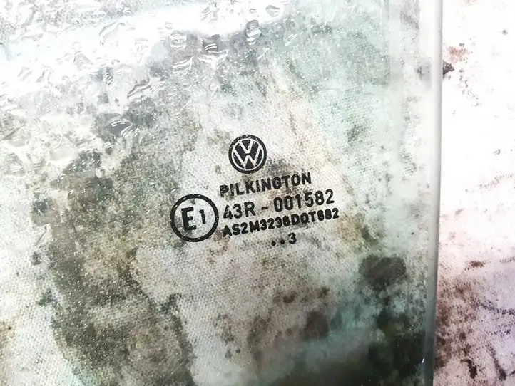 Volkswagen Touran I (2003 - 2010) Стекло передней двери — фото 2