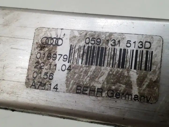 Audi A4 S4 B7 8E 8H (2004 - 2009) 059131513D Охладитель клапана EGR — фото 4