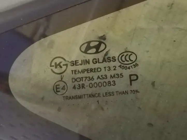 Hyundai ix35 (2009 - 2013) Заднее боковое стекло — фото 3