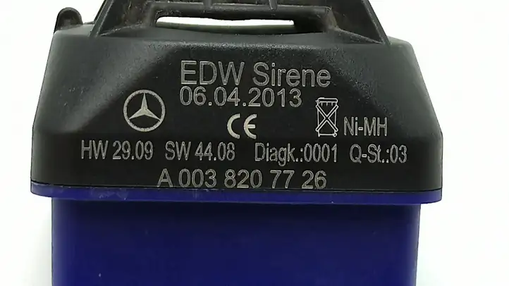 Mercedes-Benz E W212 (2009 - 2016) A0038207726 Сирена сигнализации — фото 2