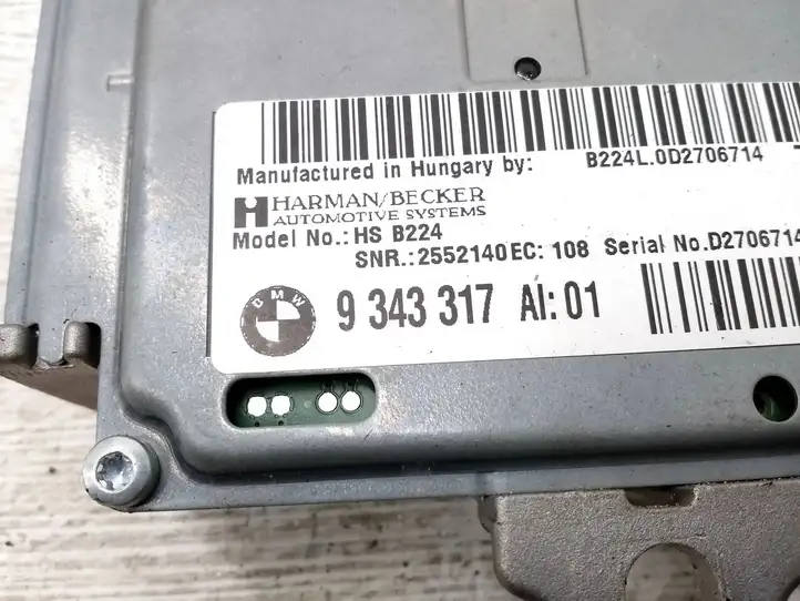 BMW 4 F32 F33 (2013 - 2017) 9343317 Усилитель звука — фото 4