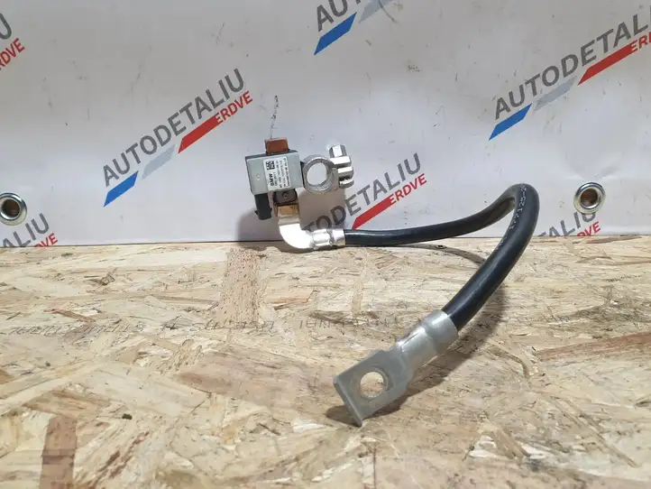 BMW 1 F20 F21 (2011 - 2019) 7631109 Минусовой провод аккумулятора — фото 1