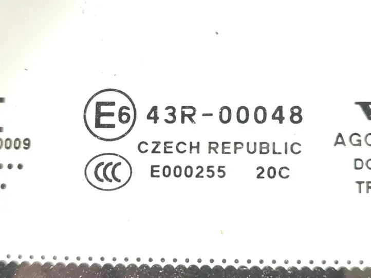 (2012 - 2016) 43R00048 Заднее боковое стекло — фото 3