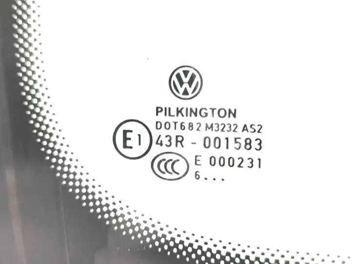 Volkswagen Caddy (2004 - 2010) 43R001583 Заднее боковое стекло — фото 3