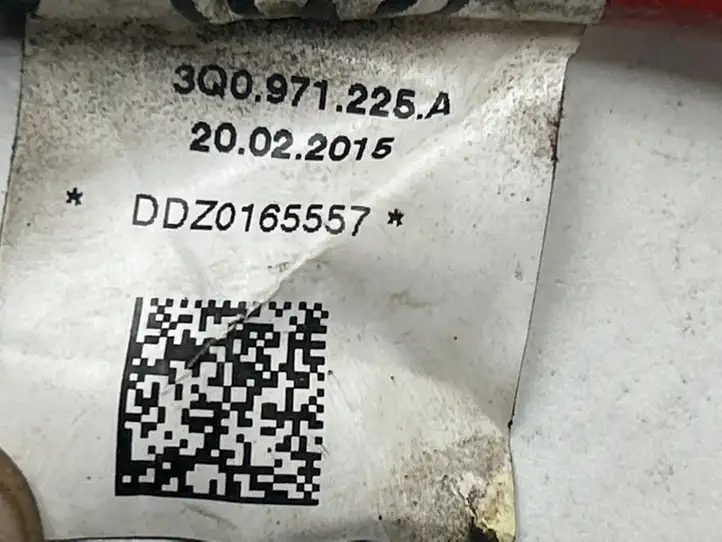 Volkswagen PASSAT B8 (2015 - ) 3Q0971225A Минусовой провод аккумулятора — фото 3