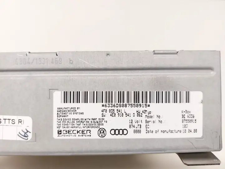 Audi A6 S6 C6 4F (2004 - 2008) 4F0035541L Усилитель звука — фото 3