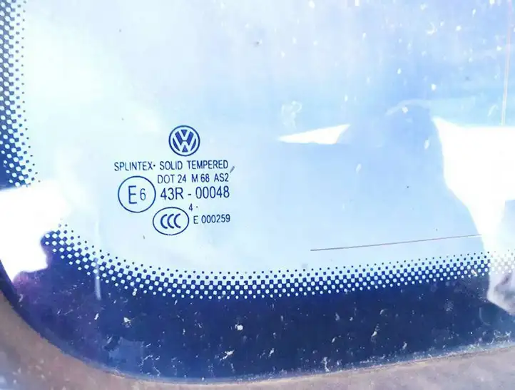 Volkswagen Touareg I (2002 - 2010) Заднее боковое стекло — фото 3