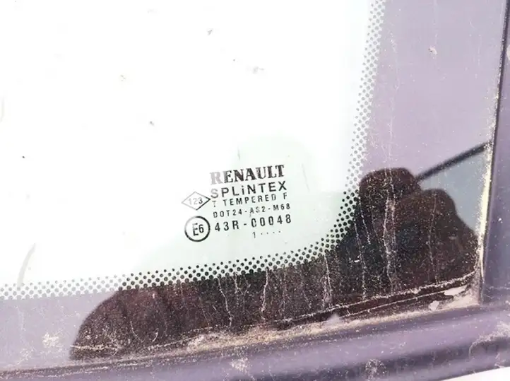 Renault Scenic I (1996 - 2003) Заднее боковое стекло — фото 2