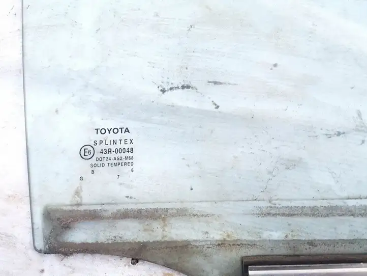 Toyota Avensis T250 (2006 - 2009) Стекло задней двери — фото 2