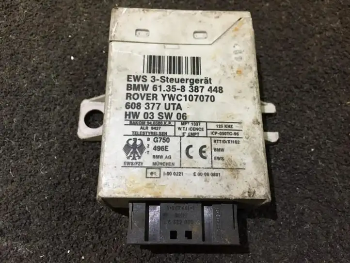 BMW 3 E46 (1998 - 2005) 61358387488 Блок иммобилайзера — фото 1