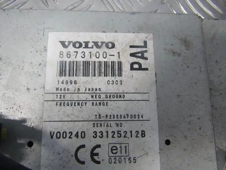 Volvo XC70 (2000 - 2004)  86731001 Блок управления навигации (GPS)