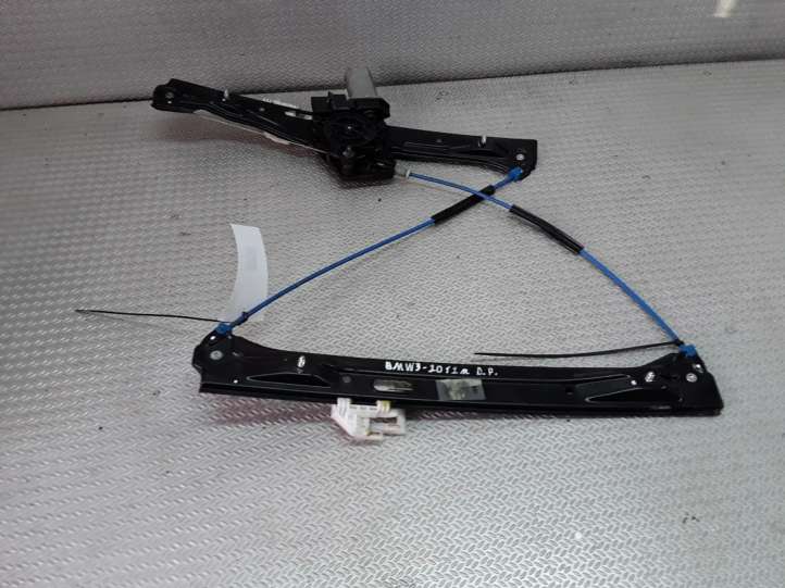 71019003 BMW 3 F30 F35 F31 Priekinio el. lango pakėlimo mechanizmo komplektas