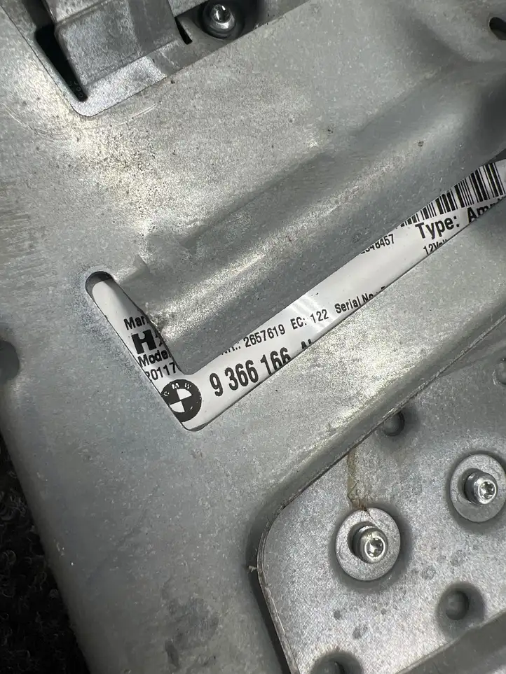 BMW 6 F12 F13 (2010 - 2018) 9366166 Усилитель звука — фото 6