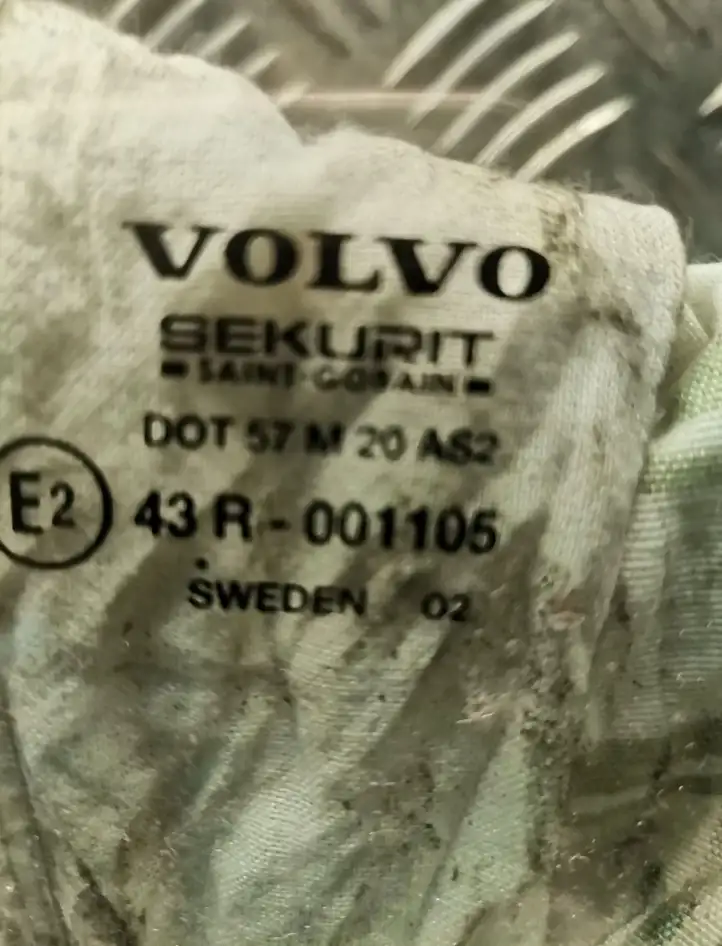 Volvo S60 (2000 - 2004) Стекло передней двери — фото 2