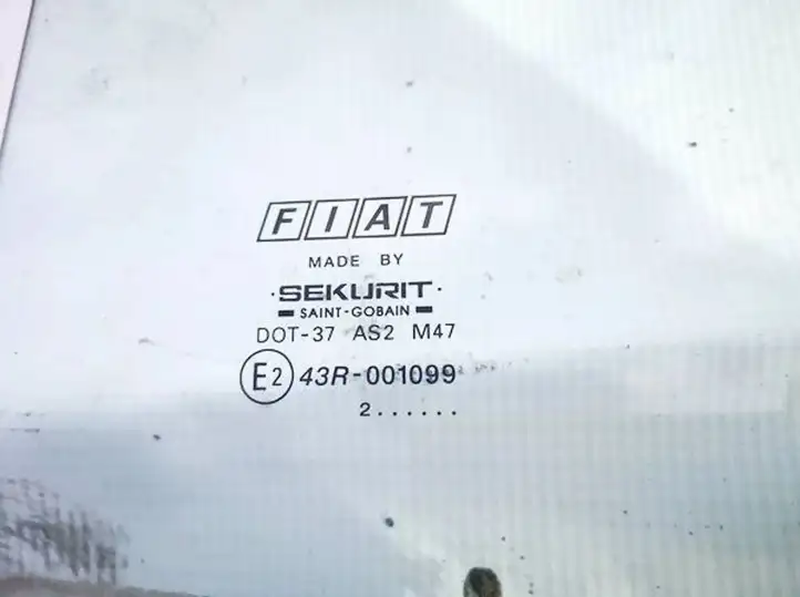 Fiat Stilo (2001 - 2010) Стекло задней двери — фото 2