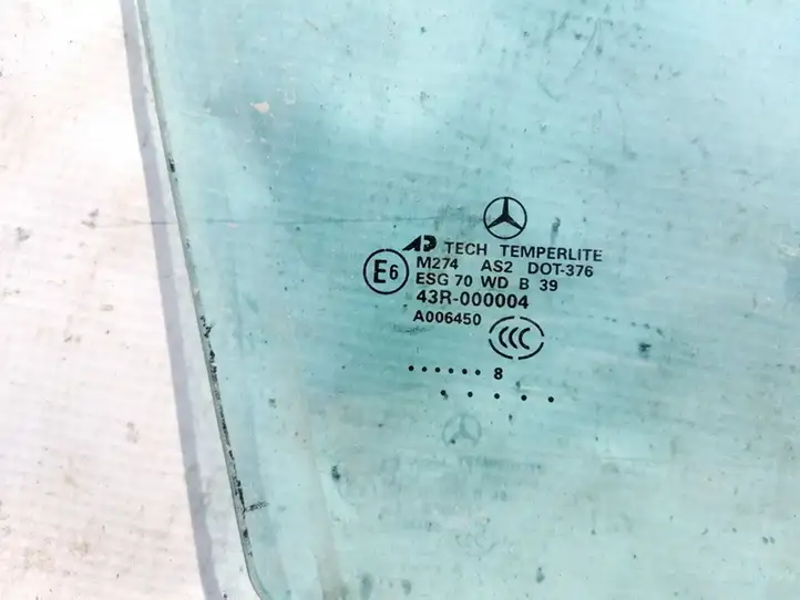 Mercedes-Benz ML W164 (2005 - 2011) Стекло передней двери — фото 2