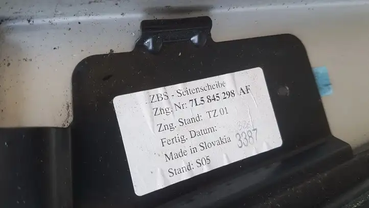 Porsche Cayenne (9PA) (2002 - 2010) 7L5845298AF Заднее боковое стекло — фото 3