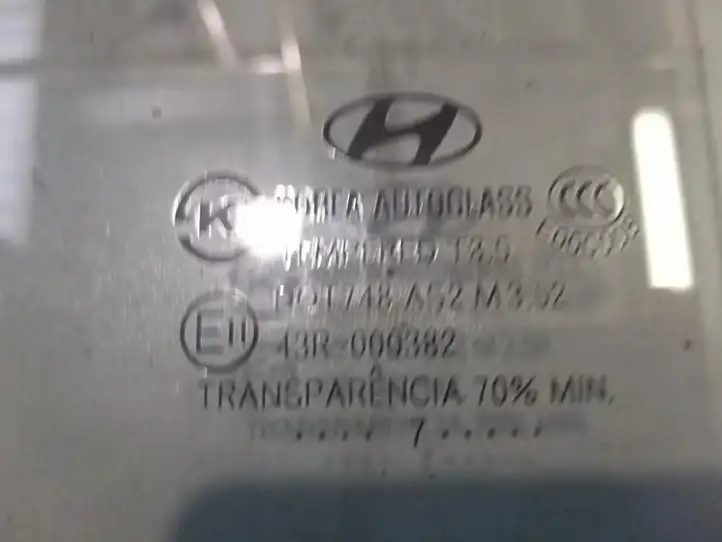 Hyundai Santa Fe (2005 - 2009) 43R000382 Стекло задней двери — фото 3