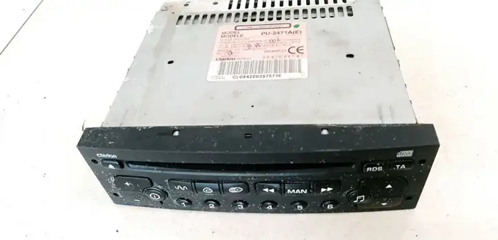 Peugeot 206 (1998 - 2012)  96476647XT Радио/ проигрыватель CD/DVD / навигация