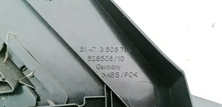 BMW X3 E83 (2003 - 2010) 51473508763 Прочие детали салона — фото 3