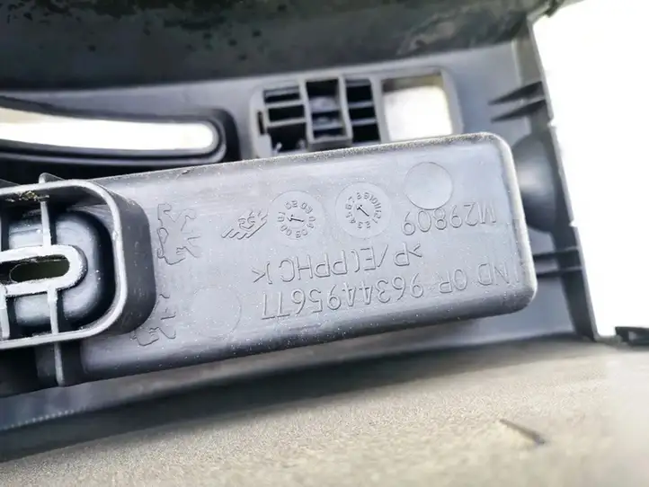 Peugeot 307 CC (2001 - 2005) 9634495677 Прочие детали салона — фото 3