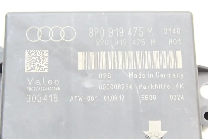 Audi TT TTS Mk2 (2010 - 2014) 8P0919475M Блок управления парктроником — фото 4